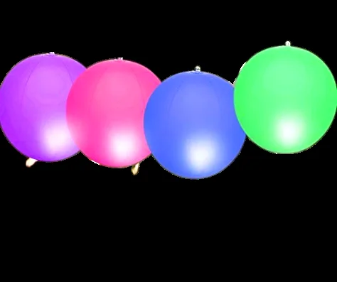 hapikay solar pool lights in different colors