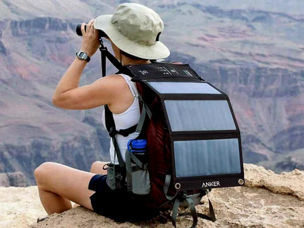 anker travel solar backpack