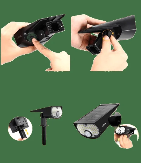 litom solar motion light