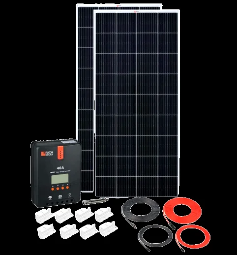 rich solar 400 watt solar panel kit